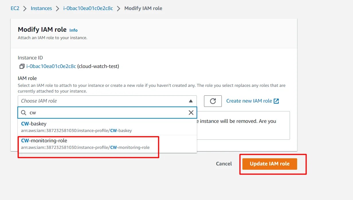 How to setup Memory (RAM) and diskspace monitor for EC2 instance