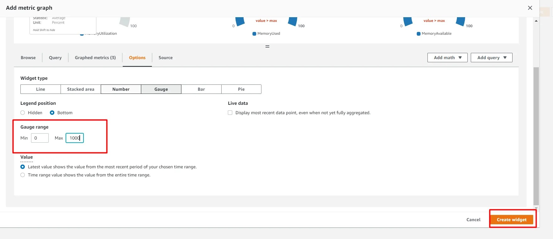 How to setup Memory (RAM) and diskspace monitor for EC2 instance