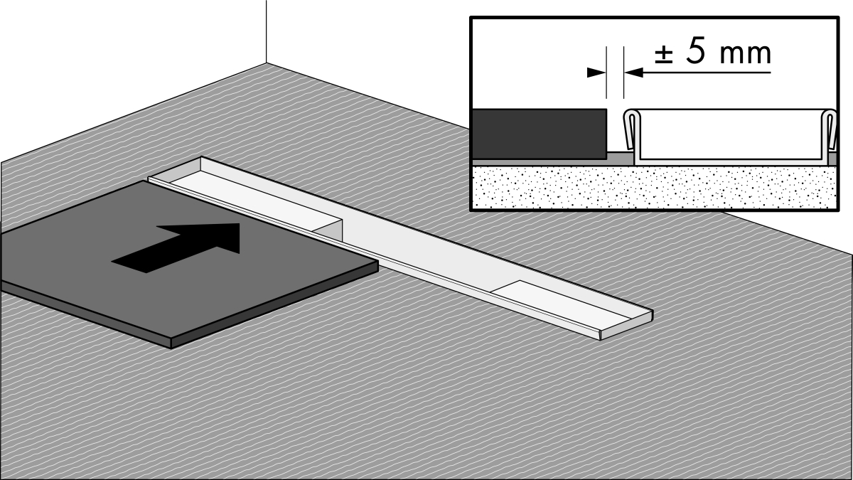 Shower drain installation in a few simple steps Easy Drain