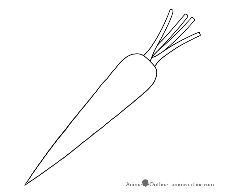 Carrot Nose Coloring Page