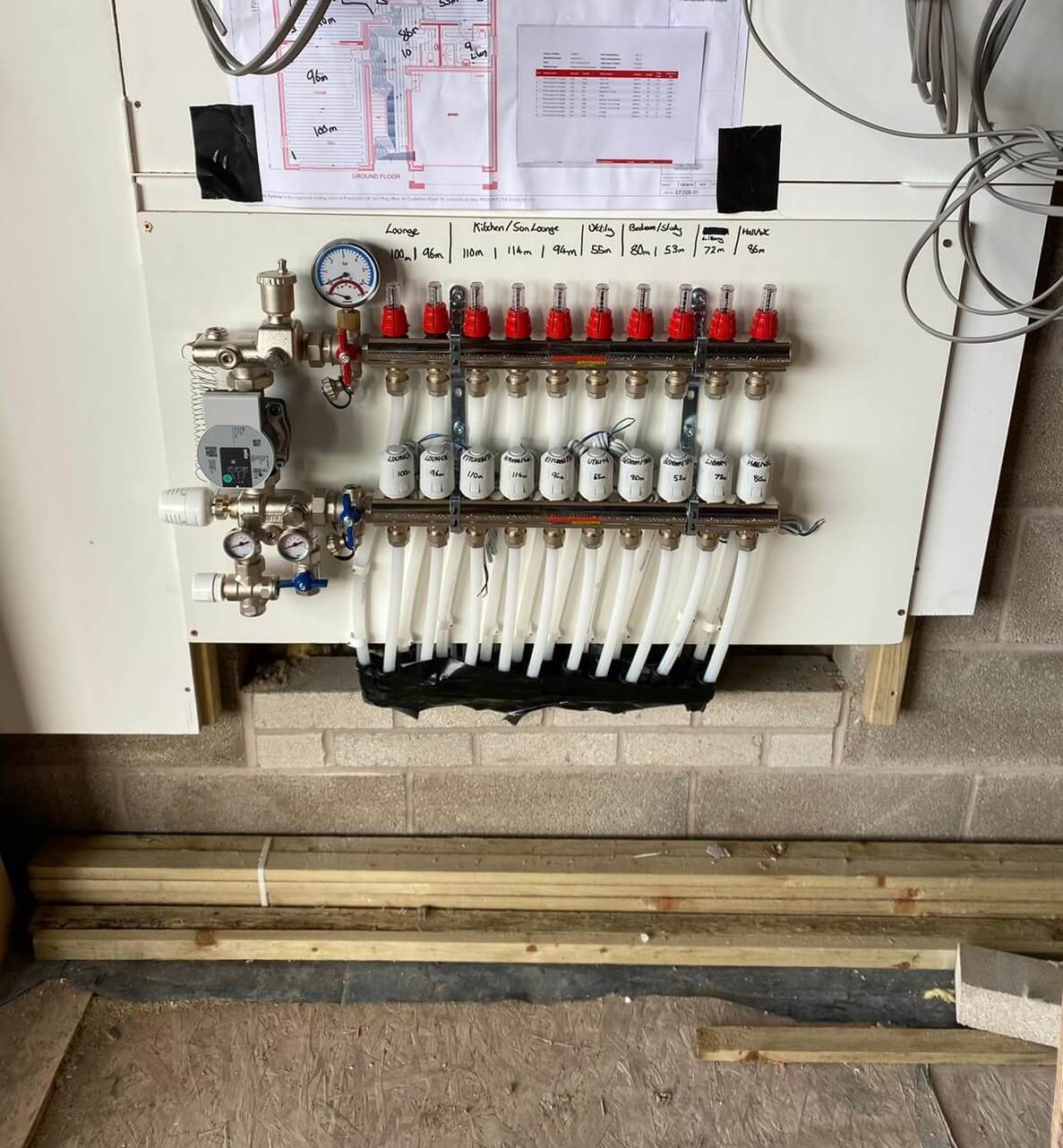 Wirral New Builds, Wnderfloor Heating Liverpool Case Study