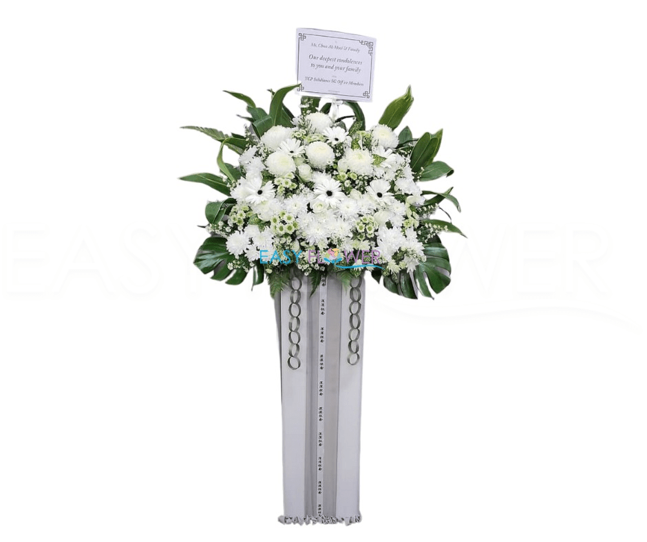Condolence Flower Johor Bahru Condolences Flower Condolence White Flowers