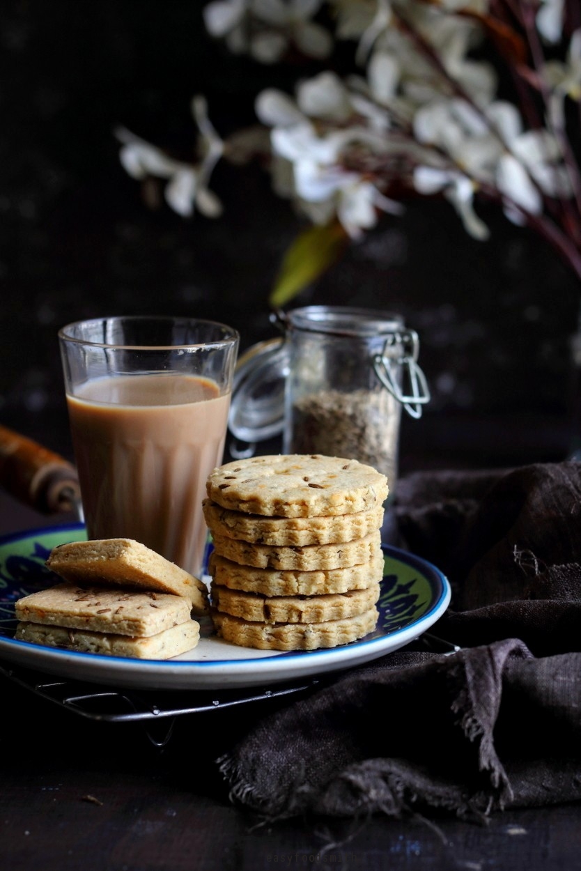 JEERA BISCUIT जीरा बिस्कुट (Cumin Seed Shortbread Cookies) Easy