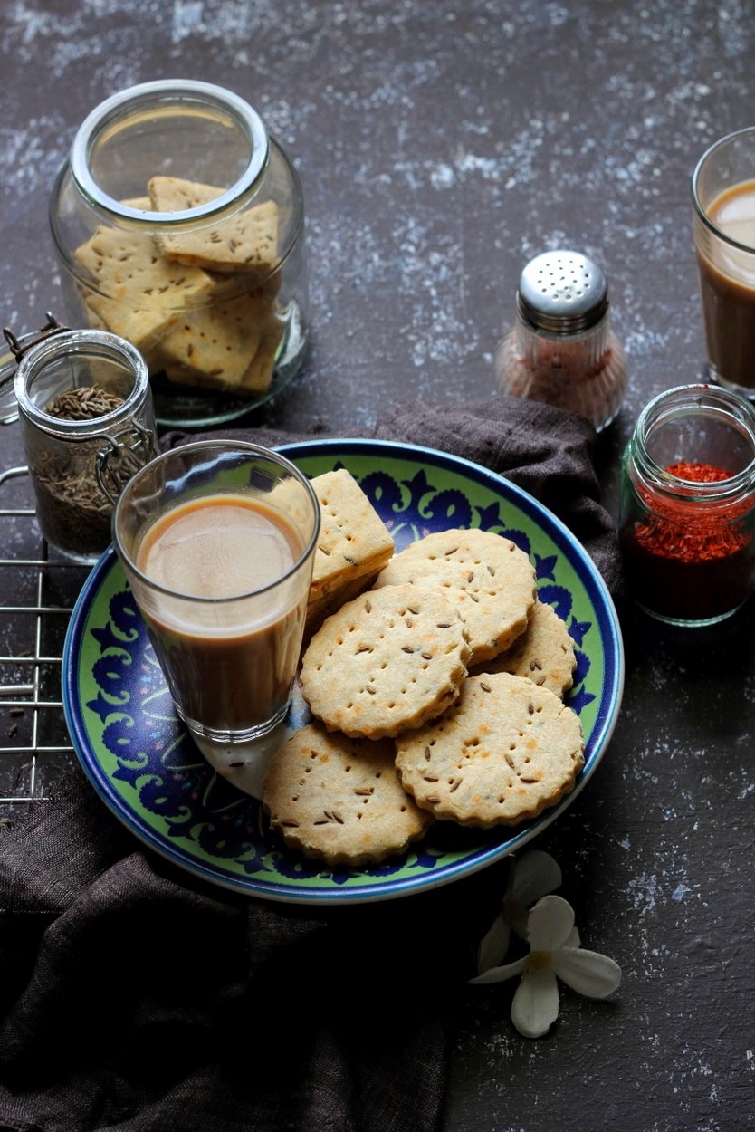JEERA BISCUIT जीरा बिस्कुट (Cumin Seed Shortbread Cookies) Easy