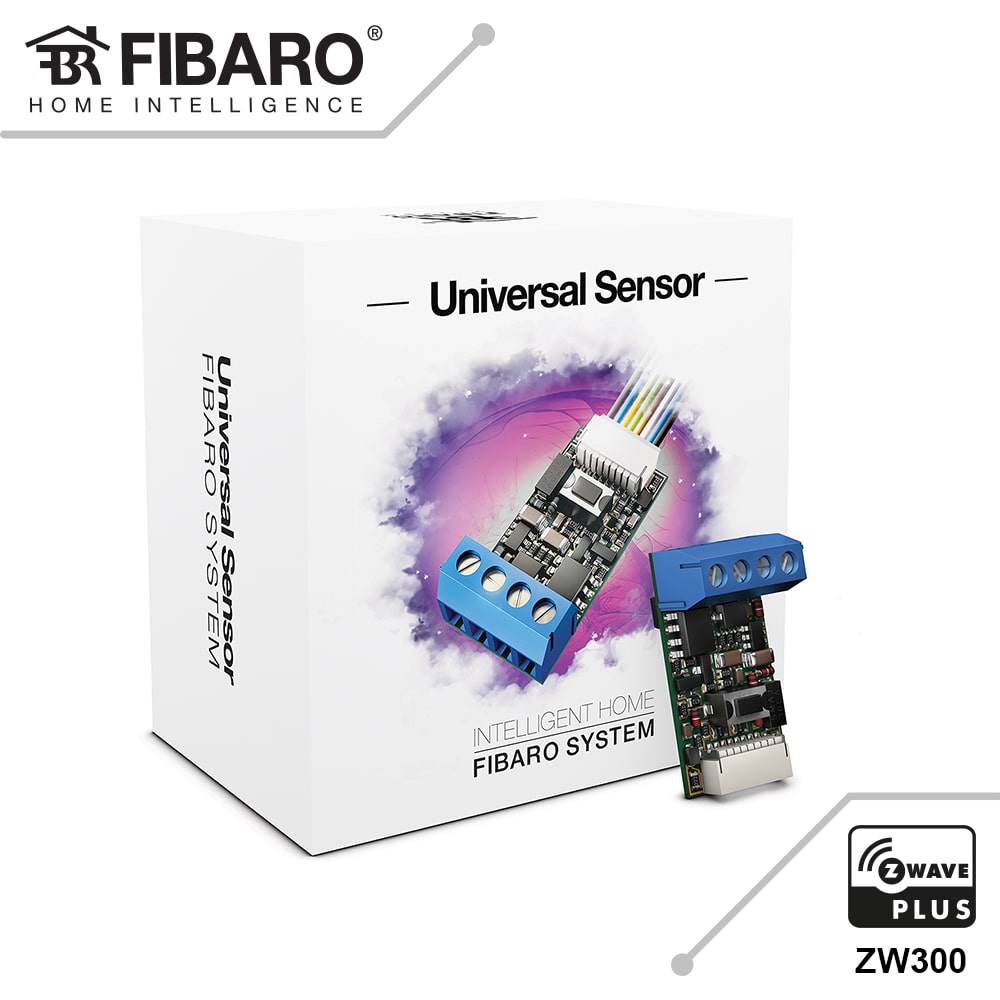 Fibaro Universal Binary Sensor (ZWave) EasyGates.co.uk