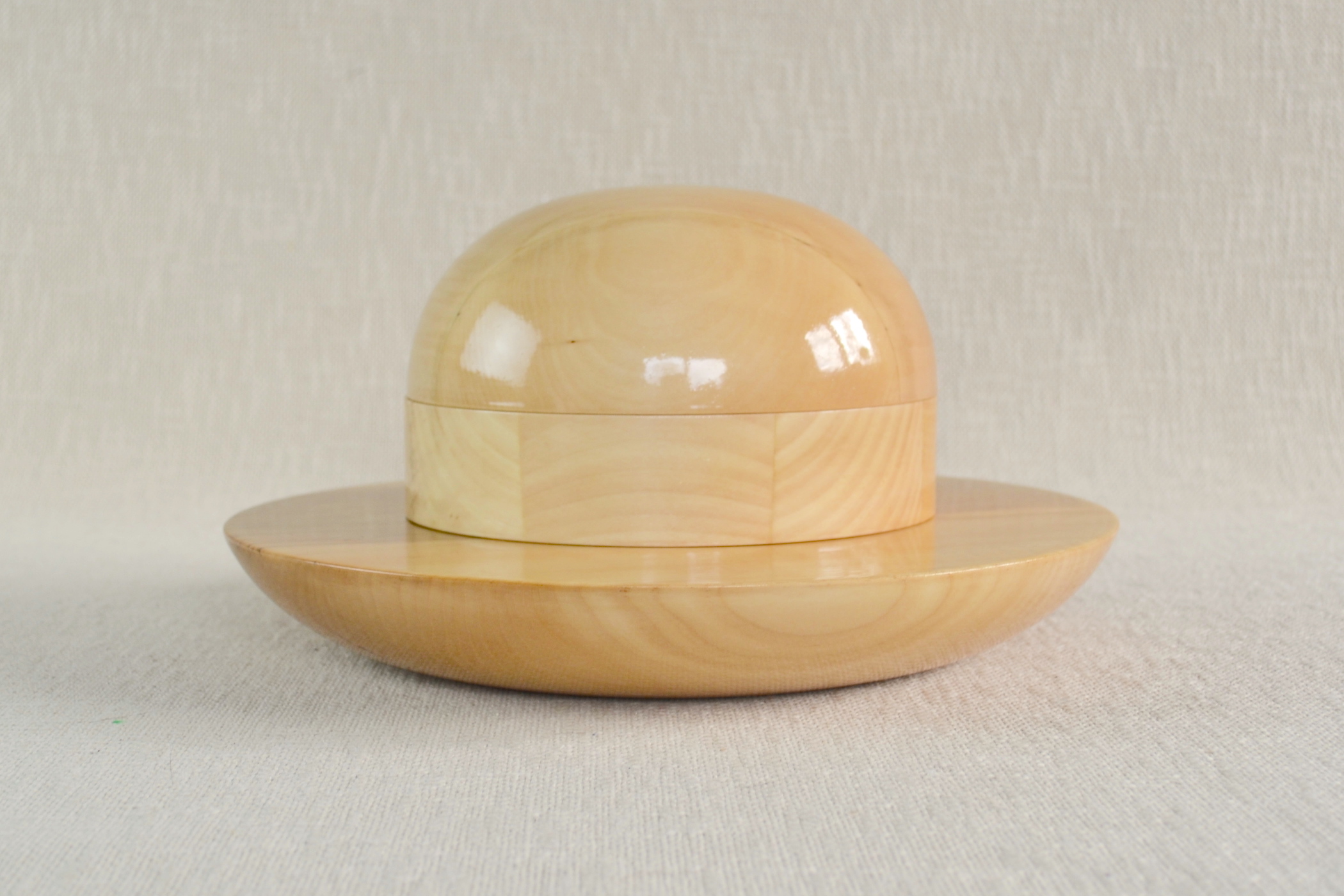 Wooden Hat Block SET 21R Wide Brim Hat Block Set Easy