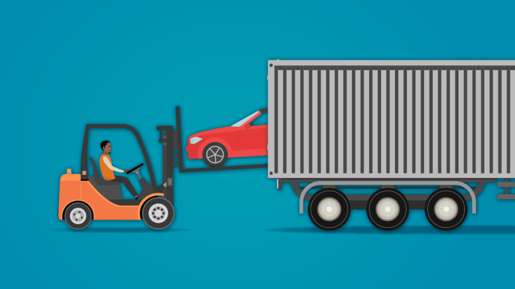 Understanding how a car is loaded into a container EasyHaul Blog