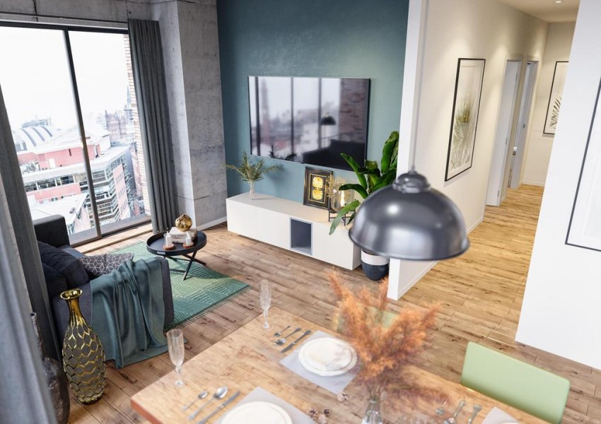 Ancoats Gardens Thompson Street, Ancoats, Manchester, M4, 2 bedroom