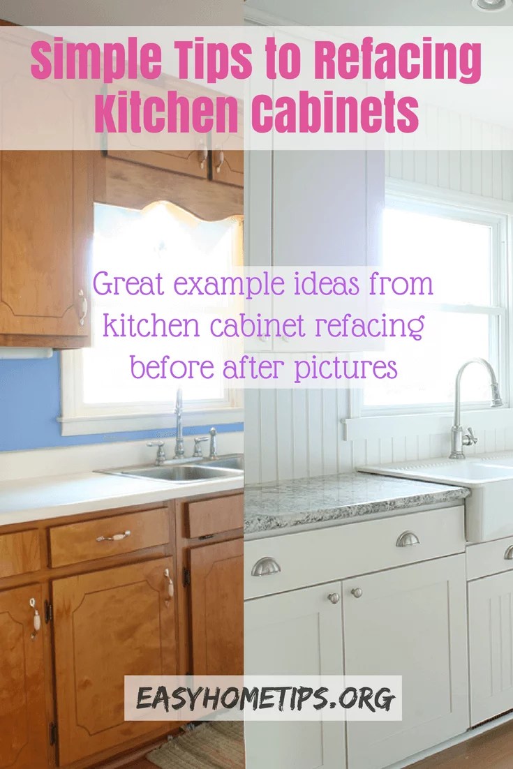 Kitchen Refacing Before and After and the Cost