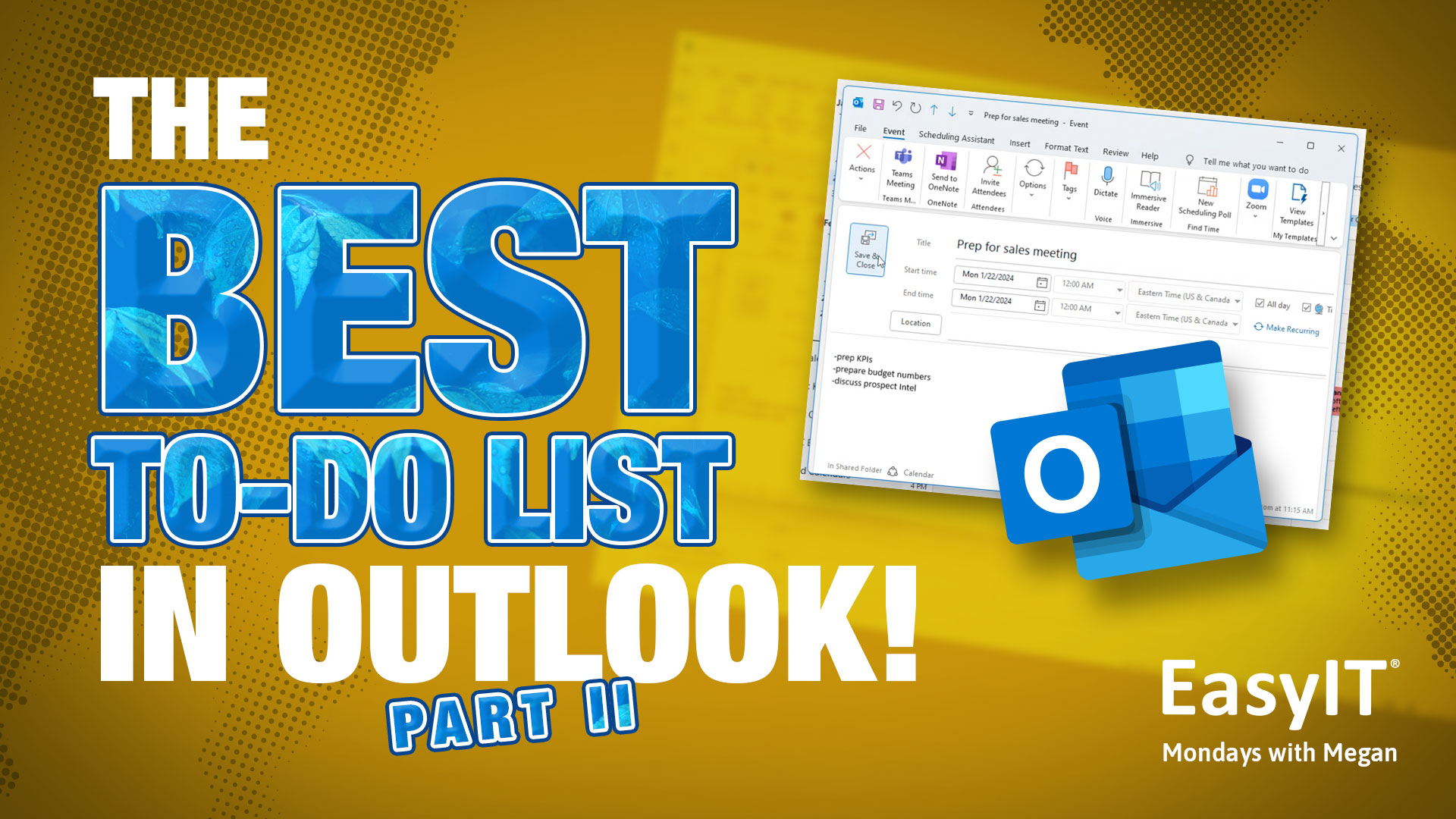 How To Add Notes To Your Microsoft Outlook Calendar EasyIT