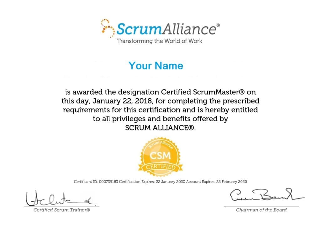 Certified ScrumMaster in Pune Scrum Master Training