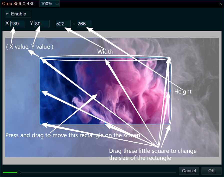 How to Crop A Video in The Easy Video Maker