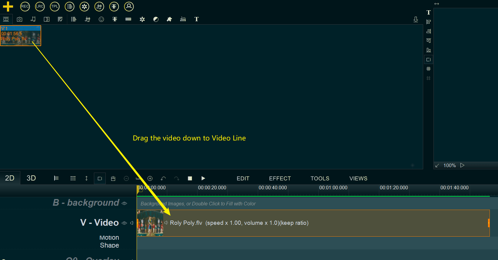 How to capture video snapshots and merge them as a new picture to