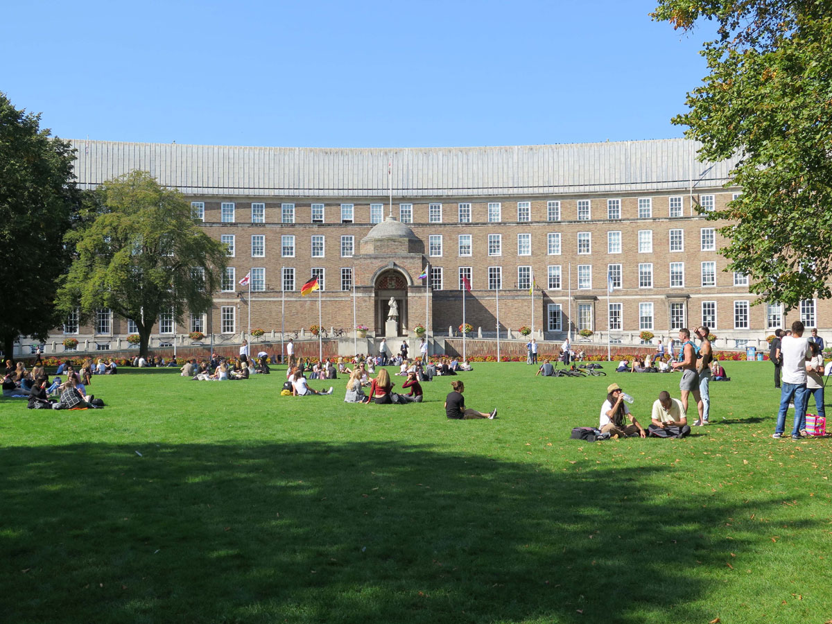 Bristol's College Green A Place for Picnics, Politicians and Protests