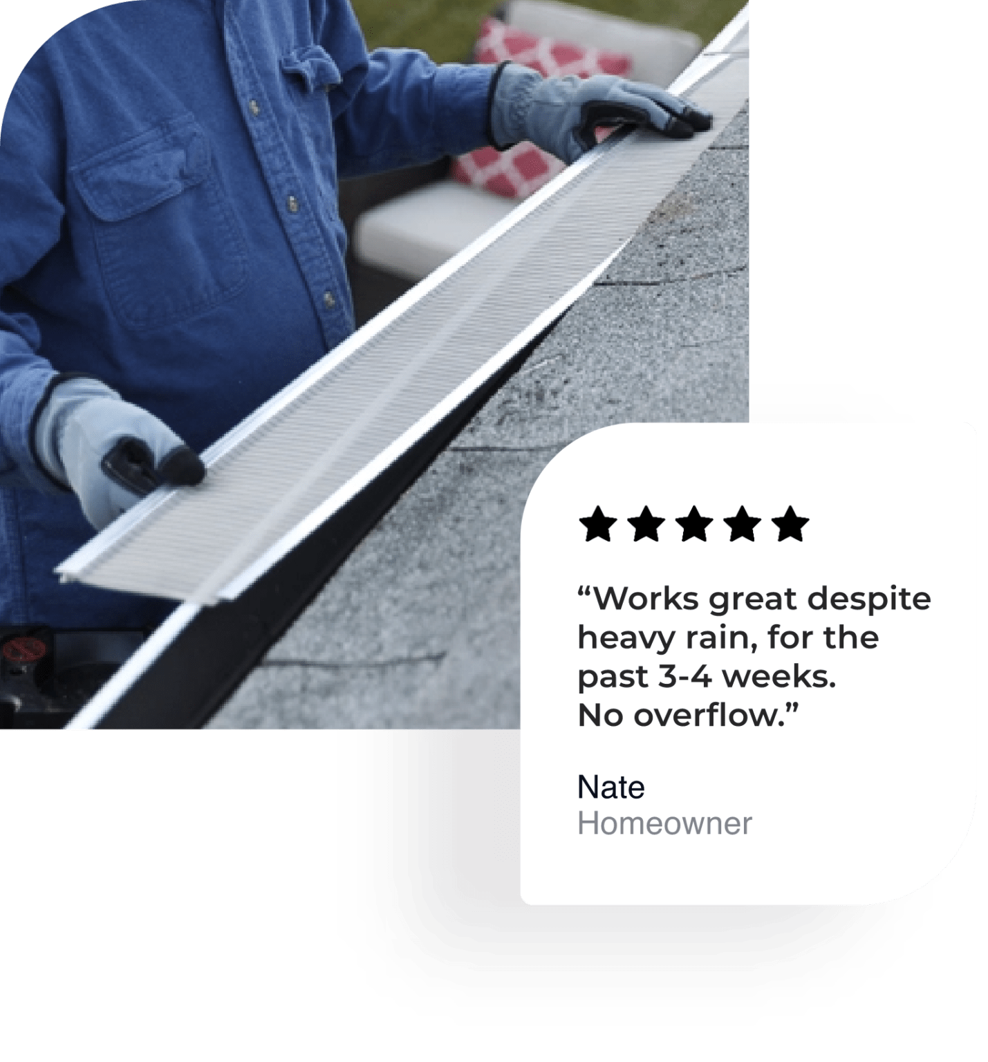 Homepage EasyOn Gutter Guard