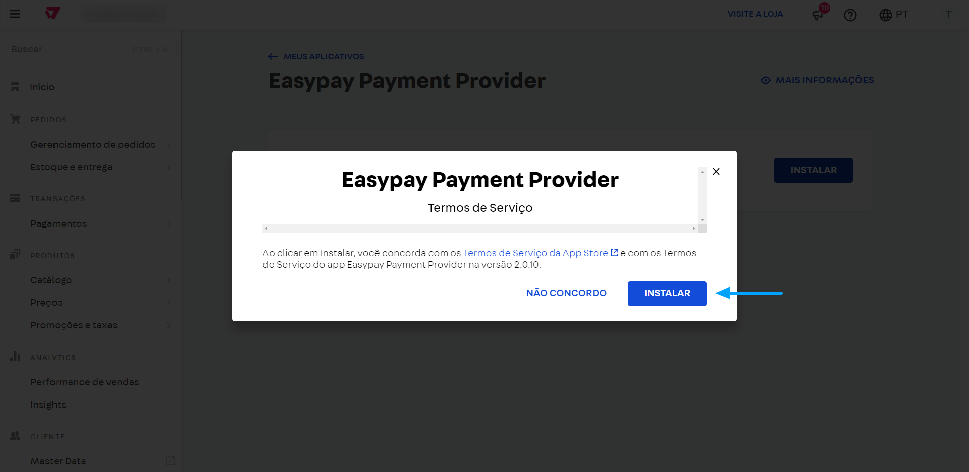 Manual VTEX Vendedor afiliado easypay