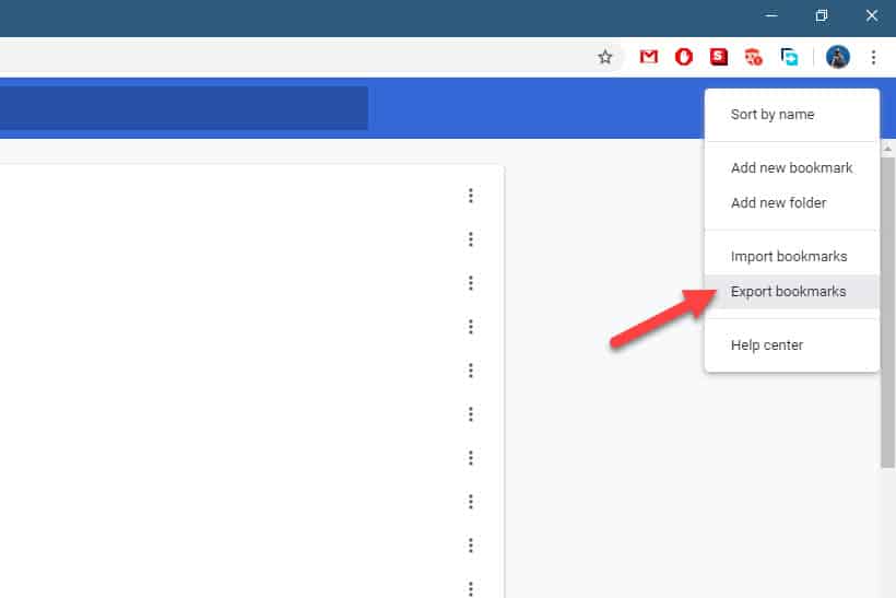 How To Export Google Chrome Bookmarks EasyPCMod