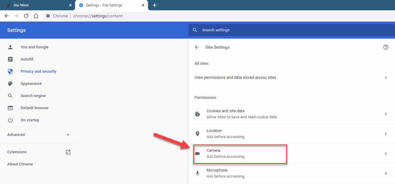 How To Fix Jitsi Meet Camera Not Working EasyPCMod