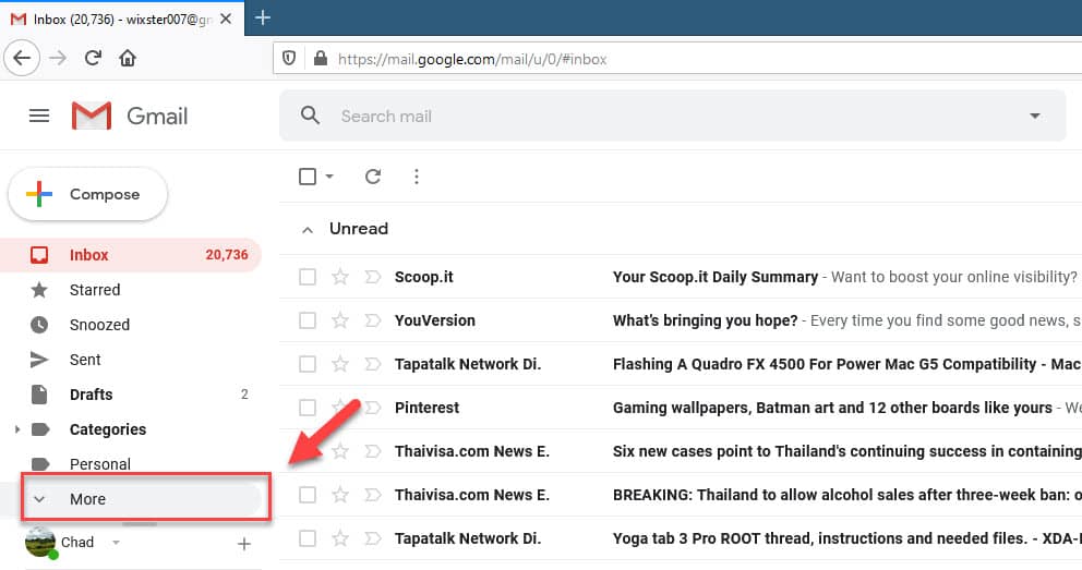 Gmail Not Receiving Emails Mac GAMILQ