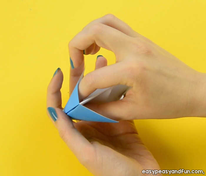 Shark Cootie Catcher Origami for Kids Easy Peasy and Fun
