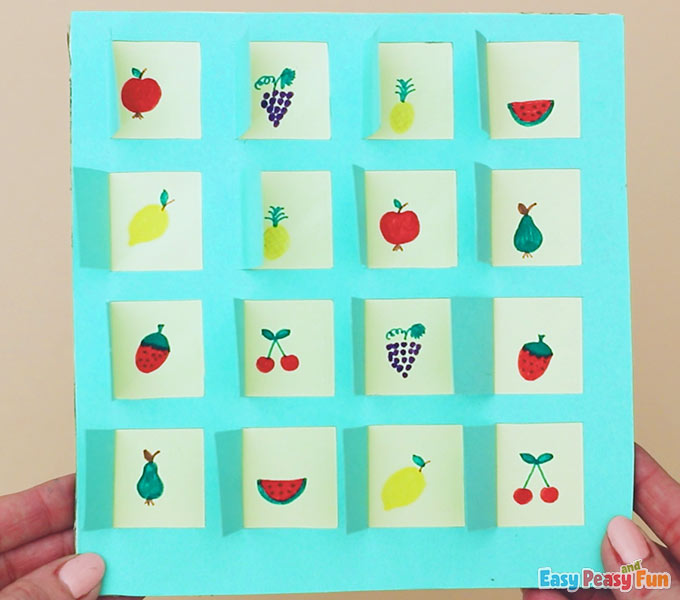 DIY Memory Game Easy Peasy and Fun