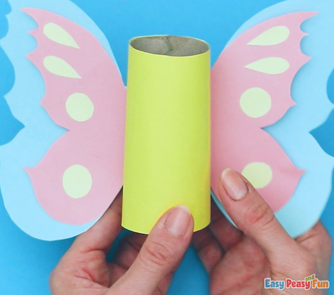 Butterfly Paper Roll Craft Easy Peasy and Fun