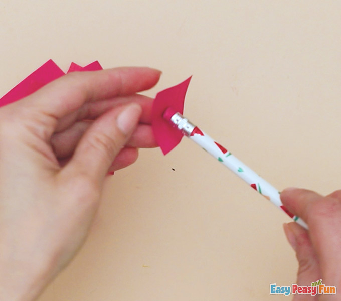 Paper Flower Wreath - Easy Peasy and Fun