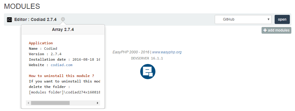 EASYPHP DOCUMENTATION PDF