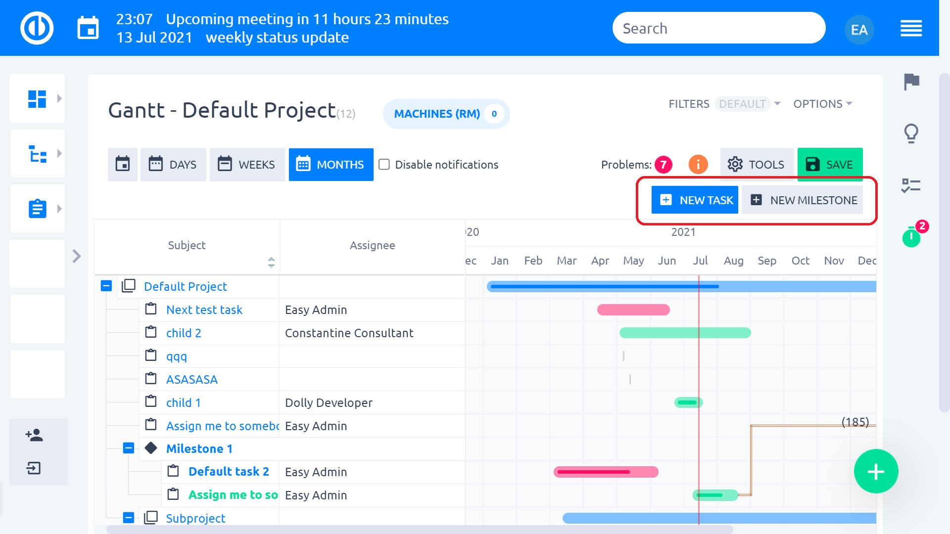 Easy Gantt PRO Easy Redmine