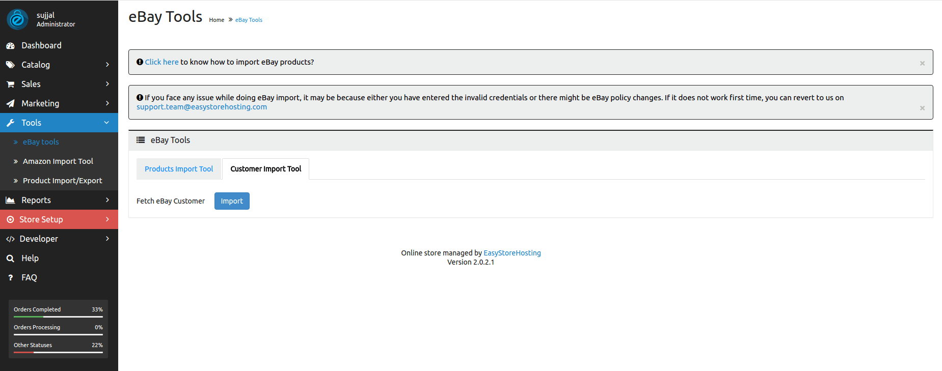How to import eBay customers to your online store?