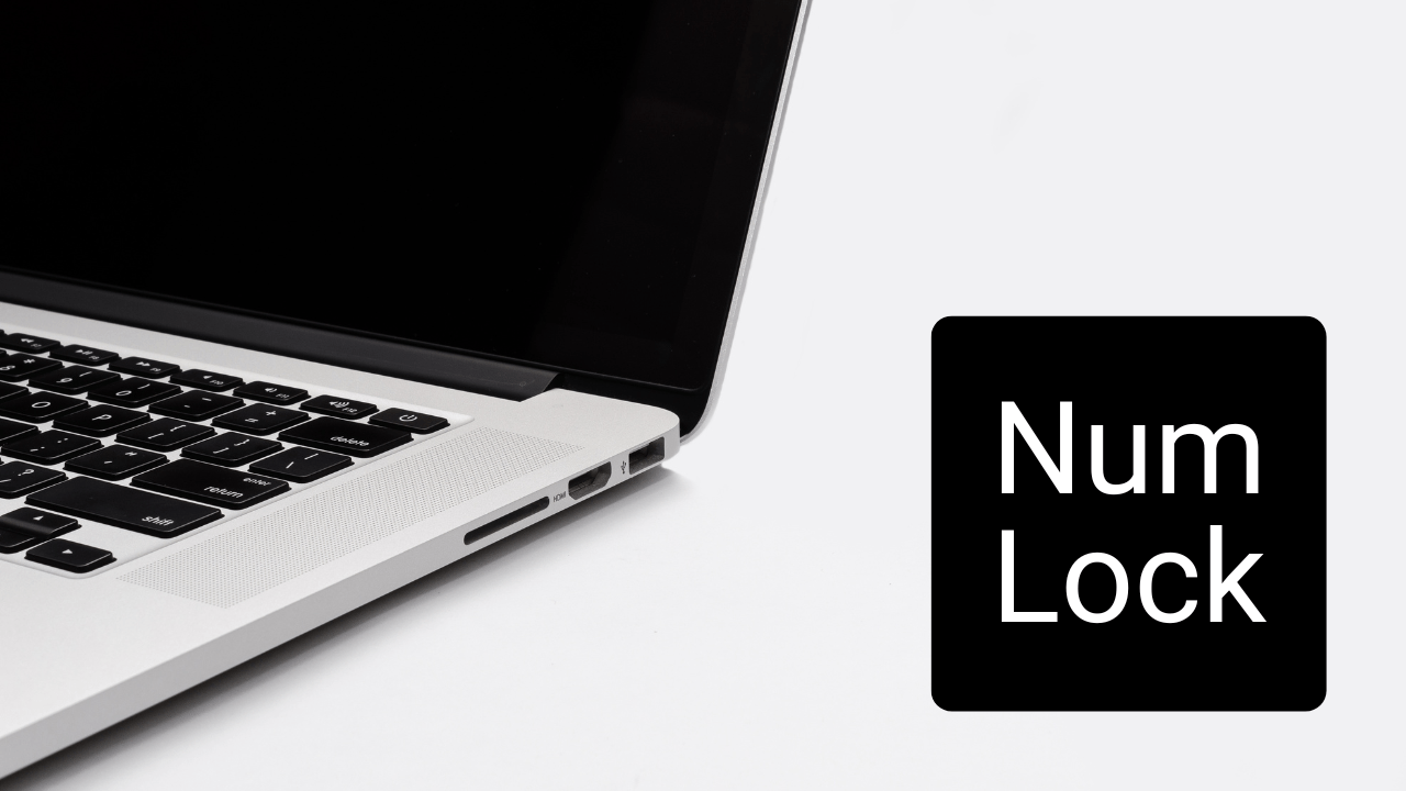 How to turn on Num Lock on a laptop with Windows 10 and 11