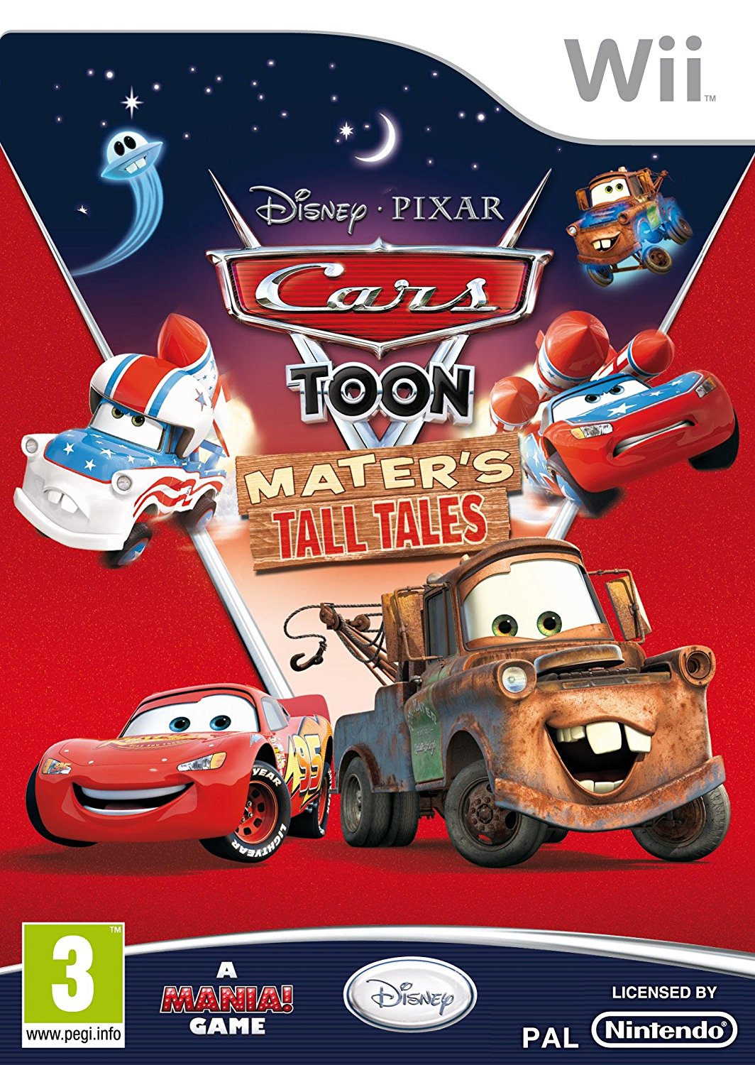 Wii GAME Cars Toon Mater's Tall Tales (USED) in category Gaming
