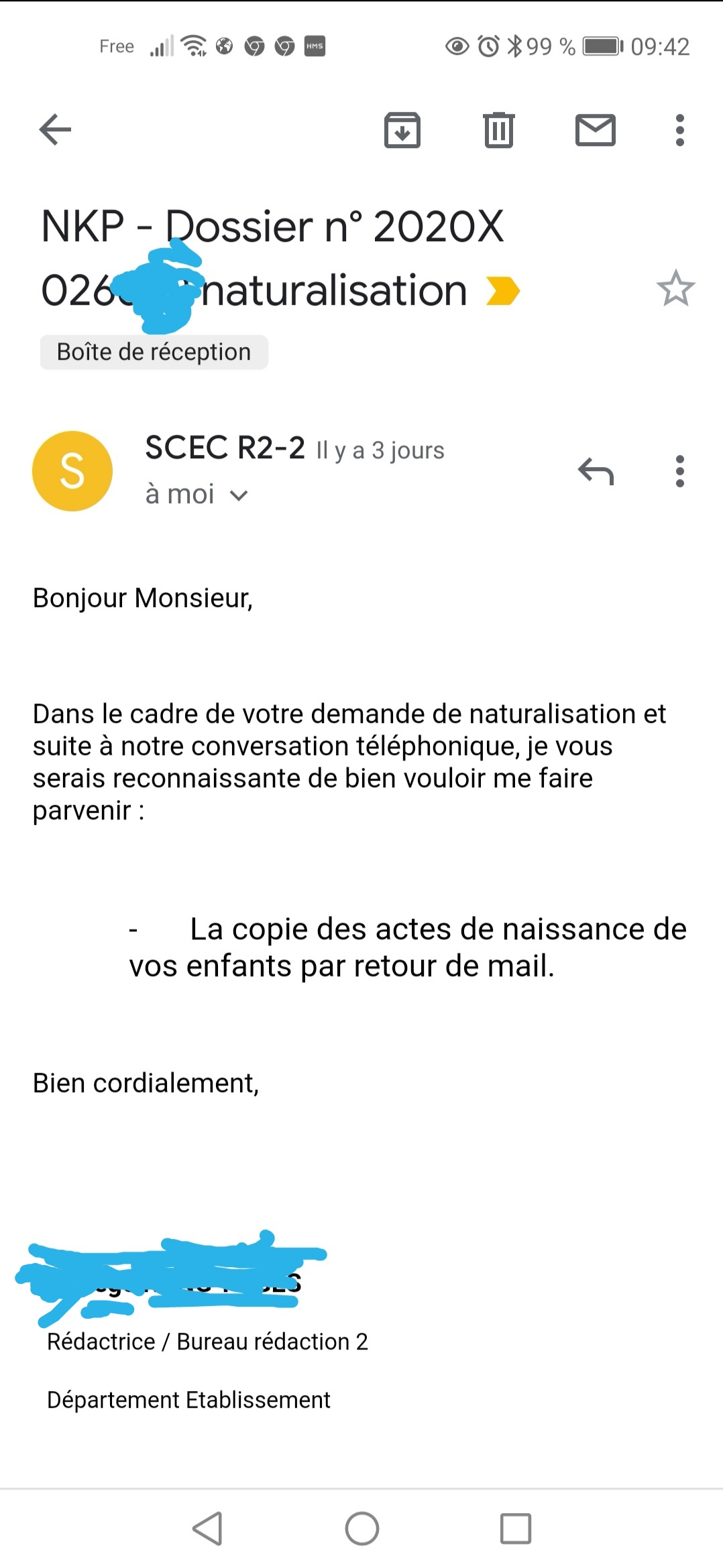 FORUM 1 - NATURALISATION PAR DECRET : Suivi de dossier SDANF & SCEC + Infos  utiles + Sortie de décret 2021 - Naturalisation Par Décret - Démarches  administratives pour les étrangers en France