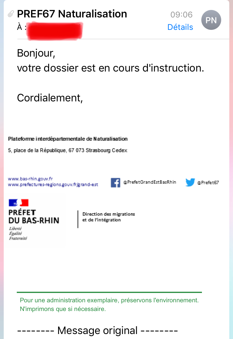suivi dossier naturalisation 2023 Naturalisation Par Decret : Forum 1 : Suivi De Dossier Reze & Scec + Infos Utiles + Sortie De Décret 2020 - Naturalisation Par Décret - Démarches Administratives Pour Les Étrangers En France