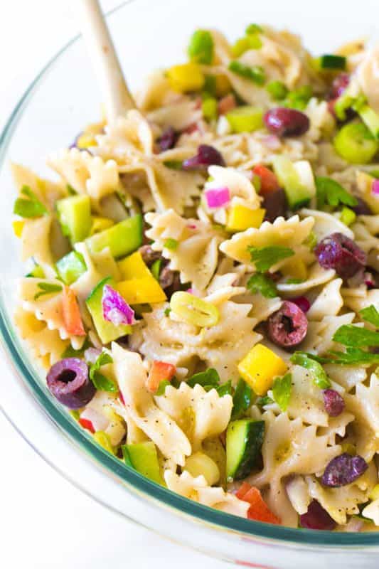 So, i talk a lot about balance because i believe it's the key to making a delicious, irresistible dish. Vegan Mediterranean Pasta Salad | Eating by Elaine