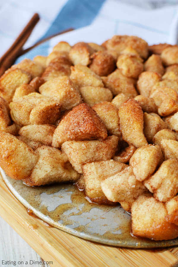 Easy Monkey Bread Recipe Cinnamon Pull Apart Bread