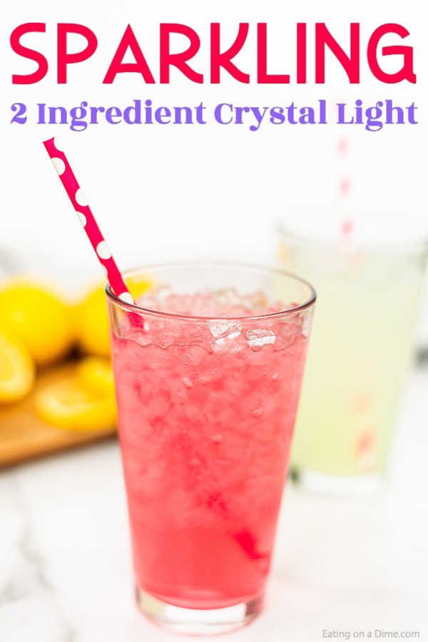 sparkling crystal light recipe The perfect drink for summer!