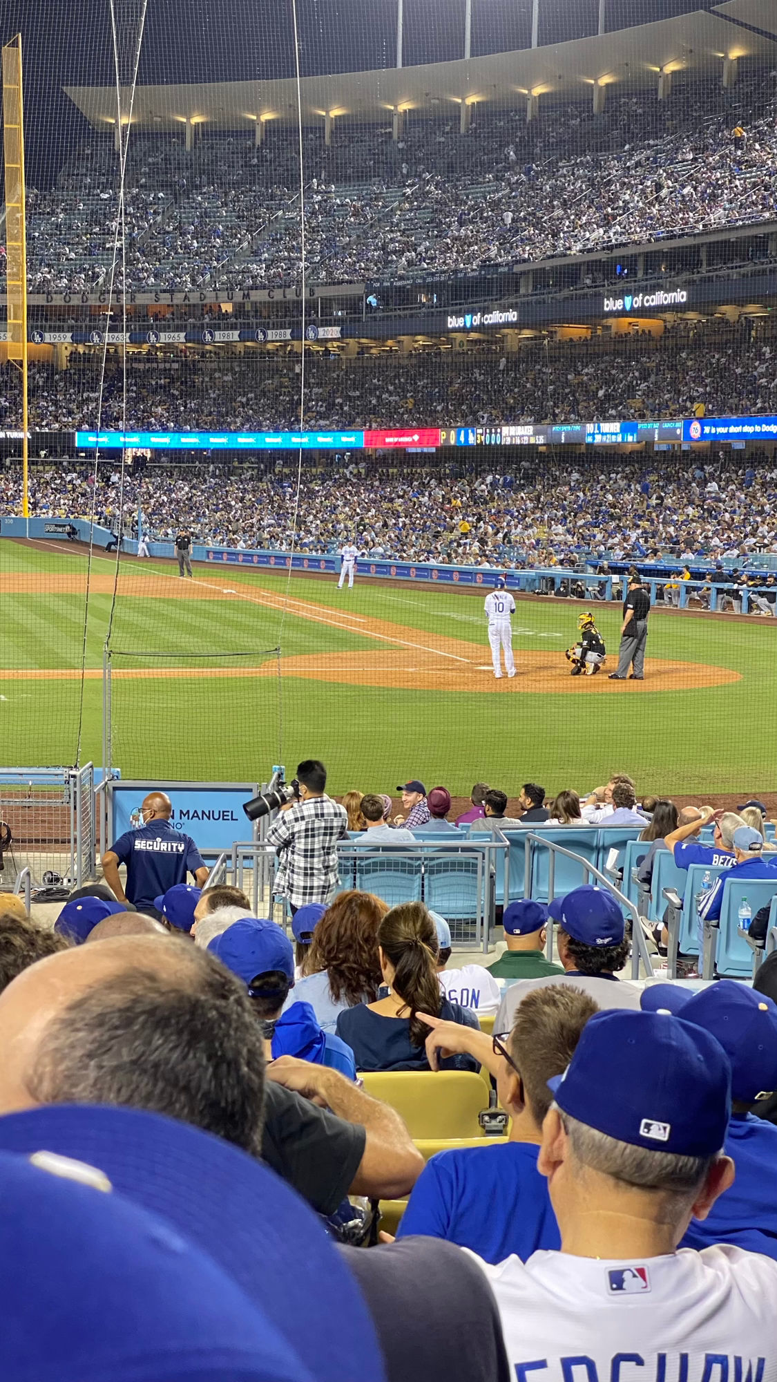 Seat Views at Dodger Stadium