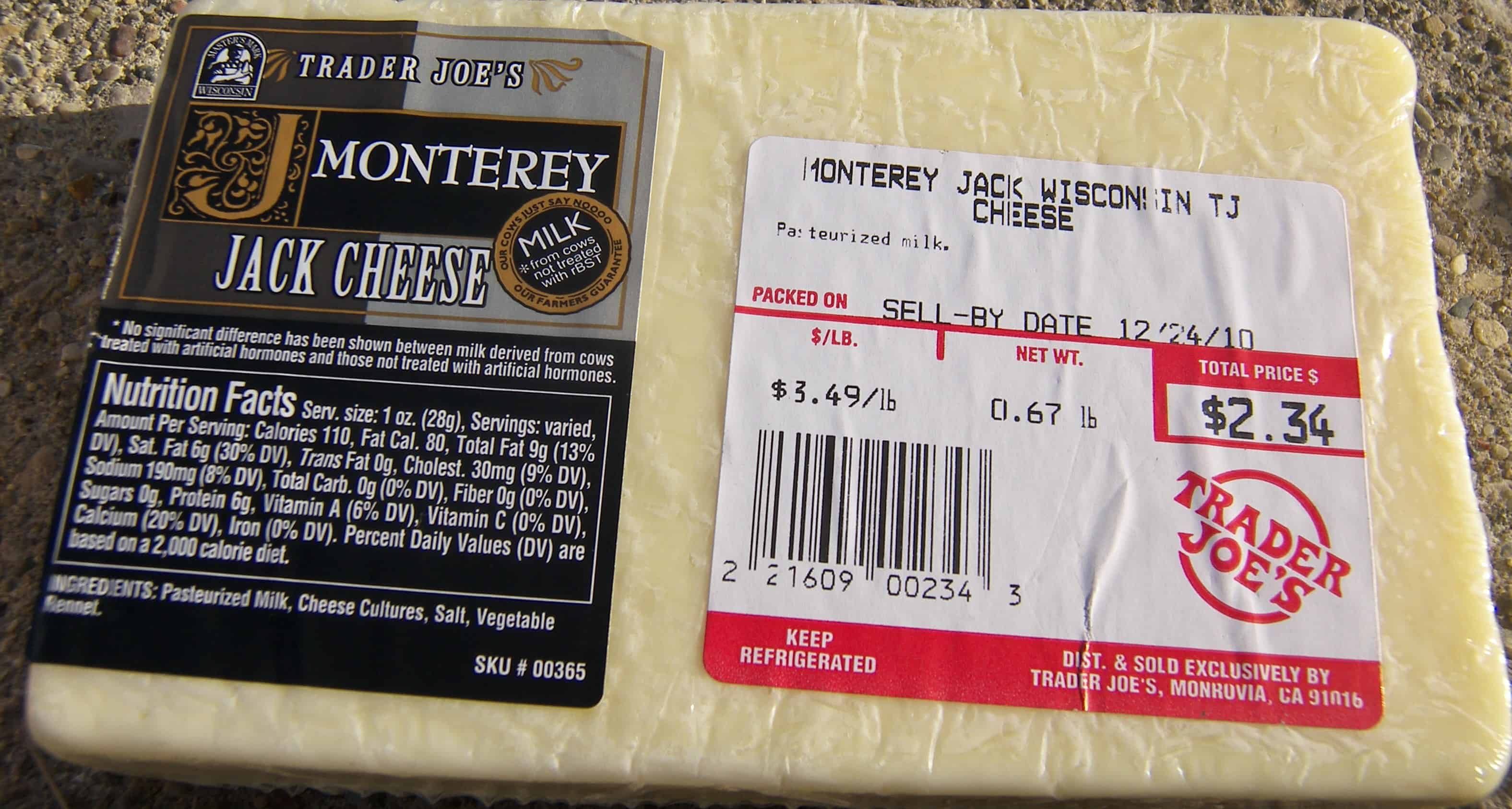 Cheese Review Trader Joe’s Monterey Jack Eat Like No One Else