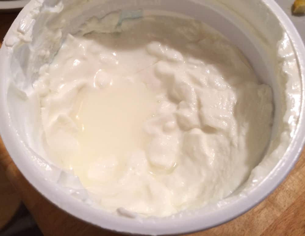 What's up with the liquid on top of yogurt?