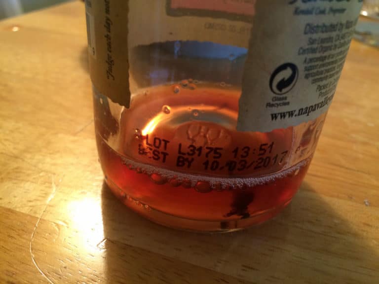 What are these stringy, slimy things in my vinegar?