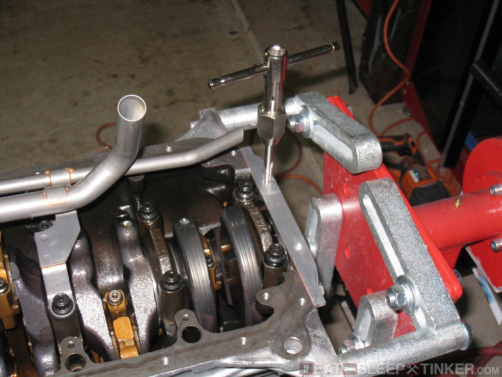 BMW S54 oil pan and dual pickup pump conversion for S50/S52 Engines