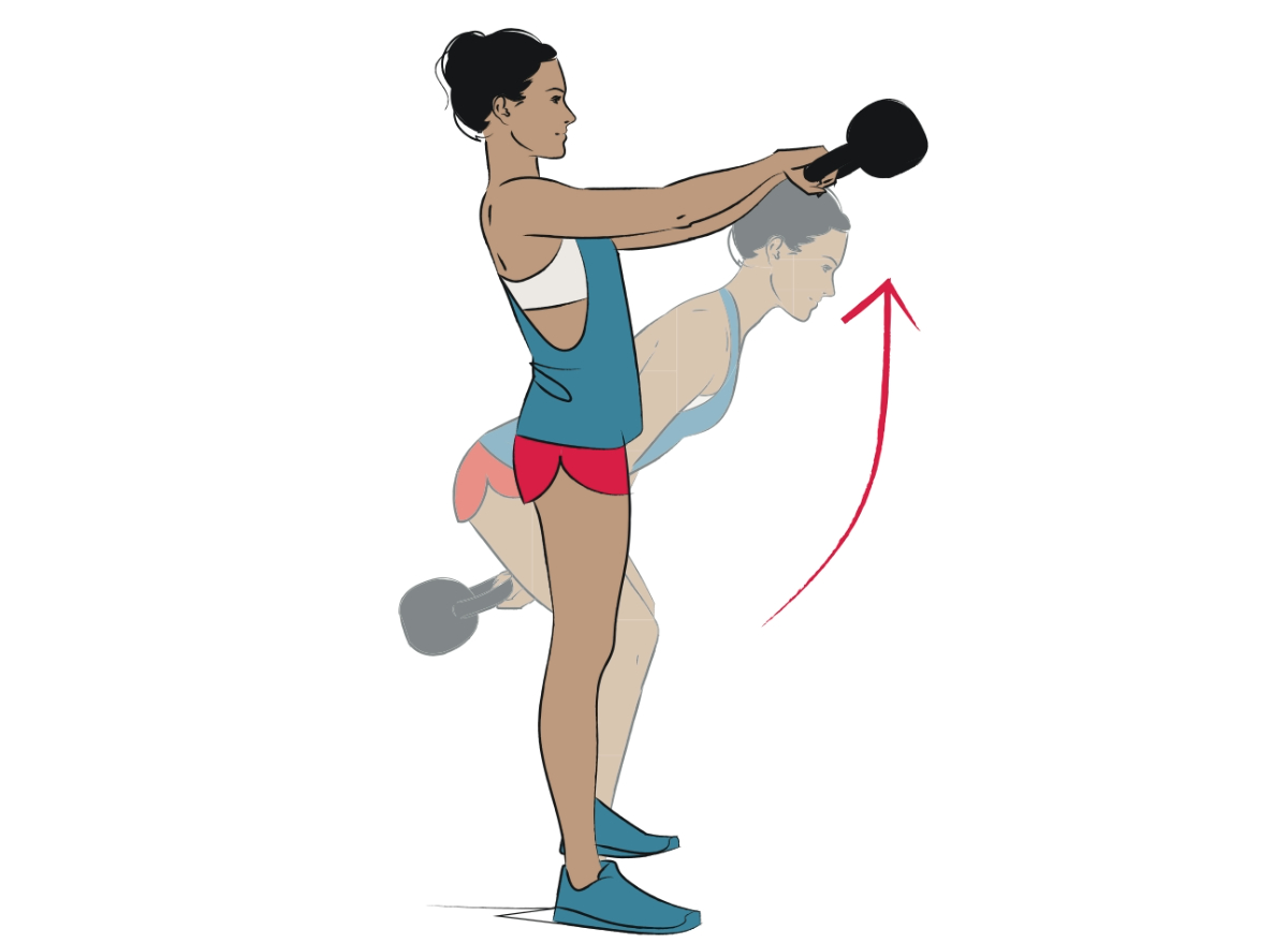 10 Easy Kettlebell Exercises for Women To Melt Belly Fat