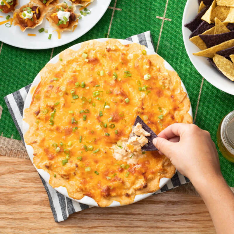 Cheesy Buffalo Turkey Dip National Turkey Federation