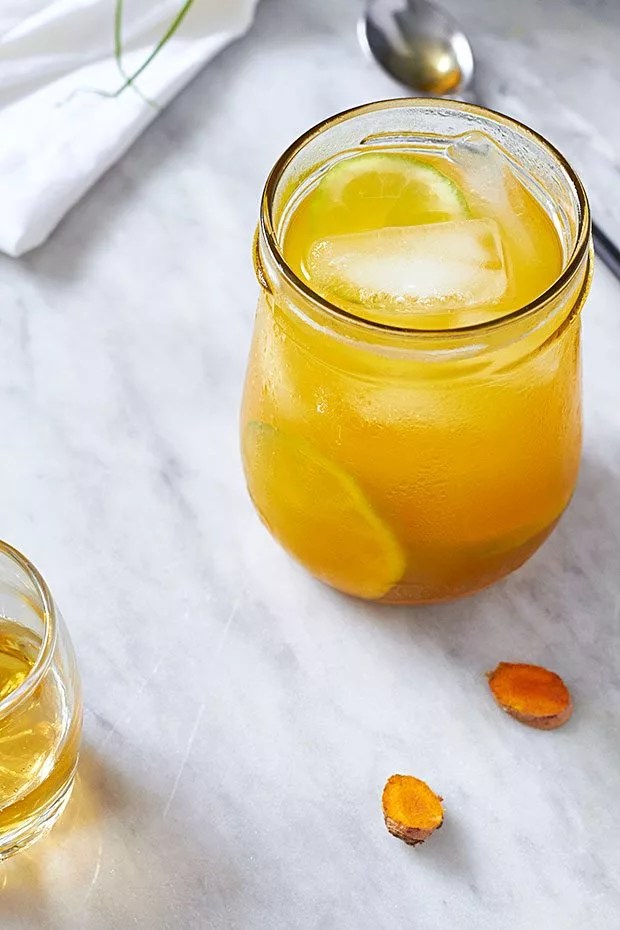 Iced Turmeric Green Tea Recipe — Eatwell101