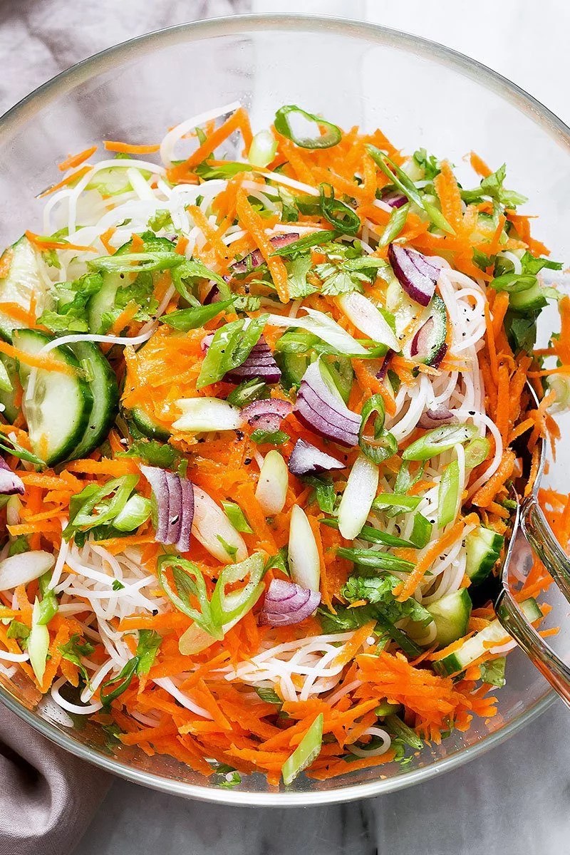 Spring Roll Noodle Salad Recipe — Eatwell101
