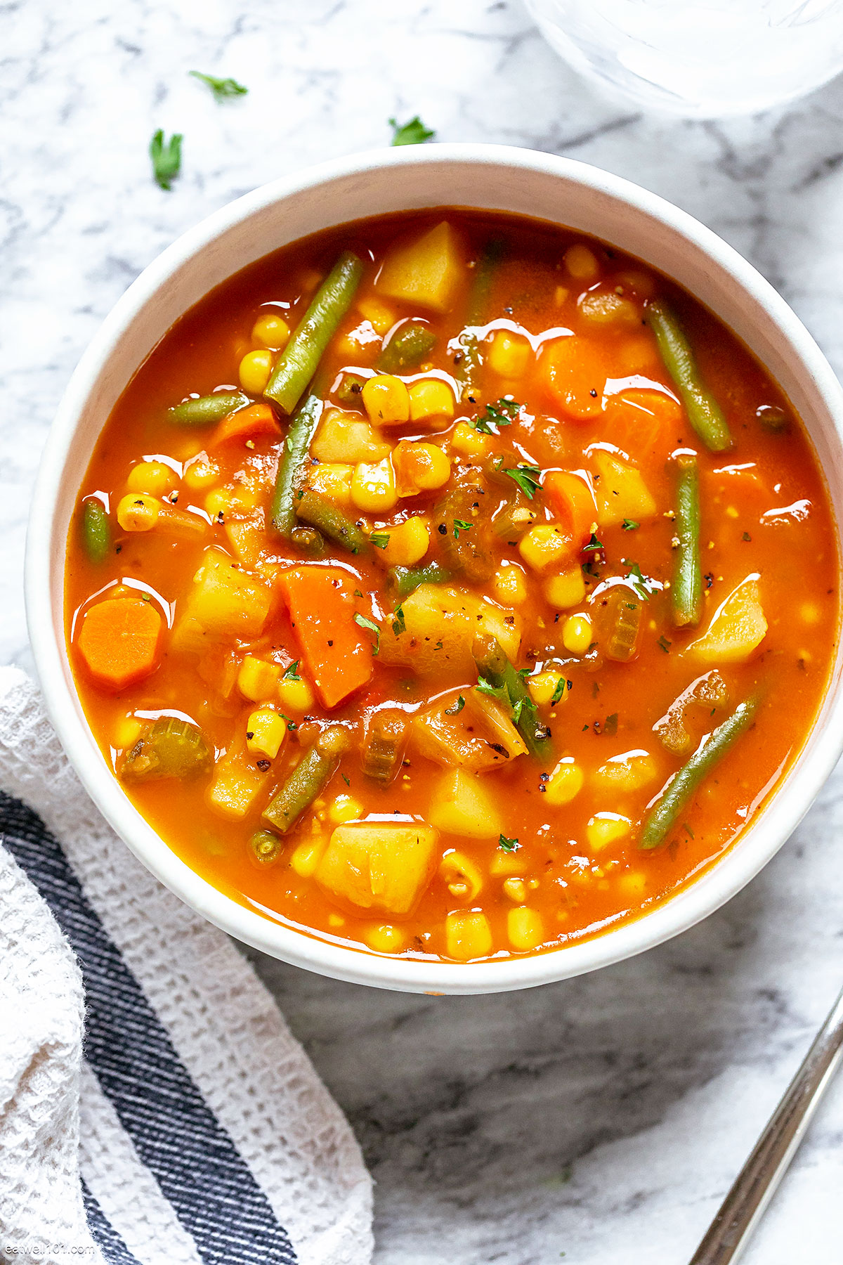 Slow Cooker Vegetable Soup Recipe Crockpot Vegetable Soup — Eatwell101