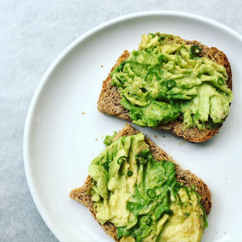 Avocado toast with chilli and lime Healthy eating recipes eatwise