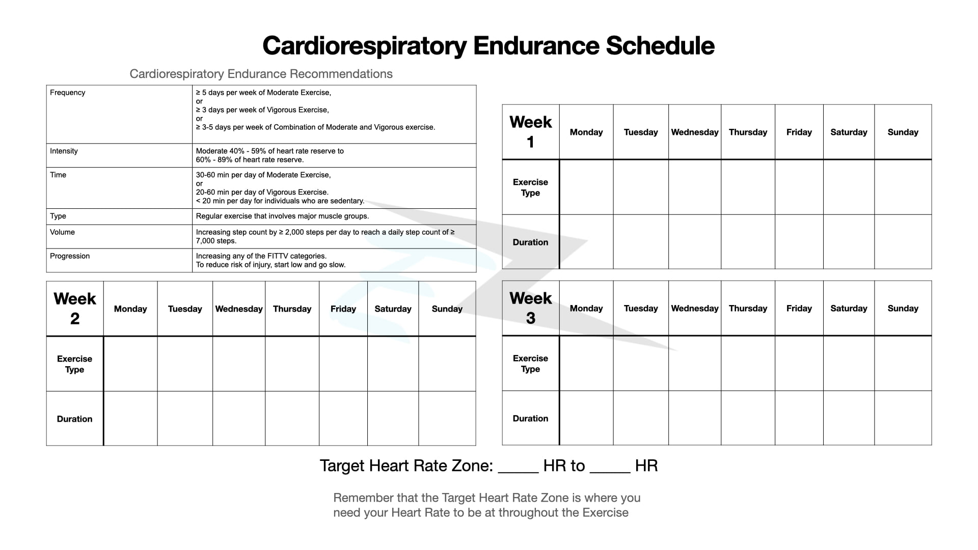 Learn How To Create Your Cardiorespiratory Endurance Workout Program Learn How To Create Your Cardiorespiratory Endurance Workout Program