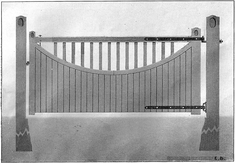 Handmade Entrance Gates Pattern No 35 English Brothers Heritage